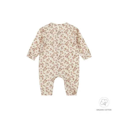 Dirkje 1 pce babysuit organic cotton Off white WN1207