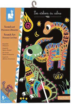 Janod Scratch Art Dinosaurus