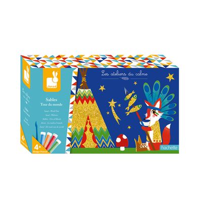 Janod Zandkaarten wereldtournee