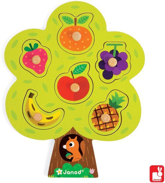 Janod Knoppuzzel - Fruitboom