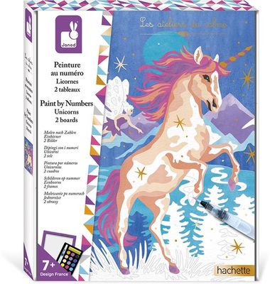 Janod Verven op nummer - Eenhoorns