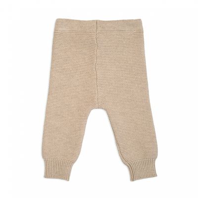 Lodger Gebreid Babybroekje Merino Beige JG56.1.003