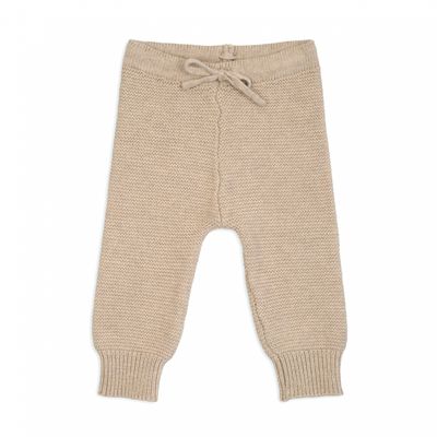 Lodger Gebreid Babybroekje Merino Beige JG56.1.003