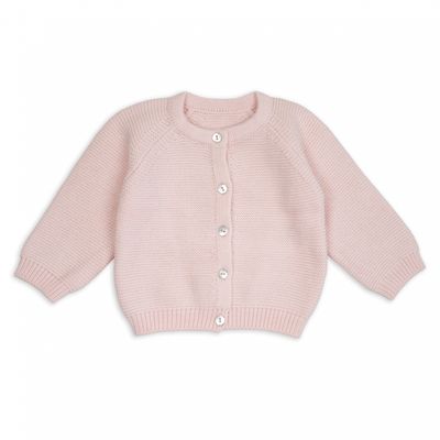Lodger Gebreid Babyvestje Merino Tan TP55.1.002