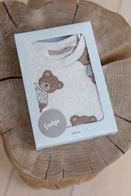 Feetje Teddy Bear - Premium Sleepwear Offwhite Melange 505000881