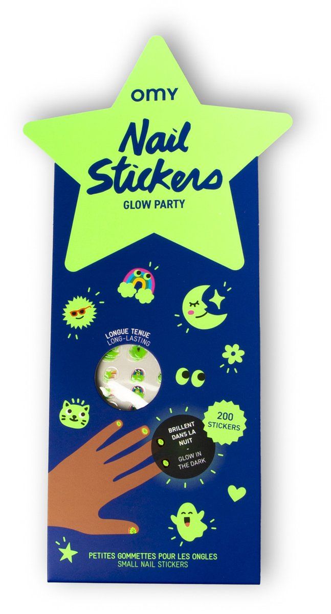 OMY Nagelstickers - Glow Party