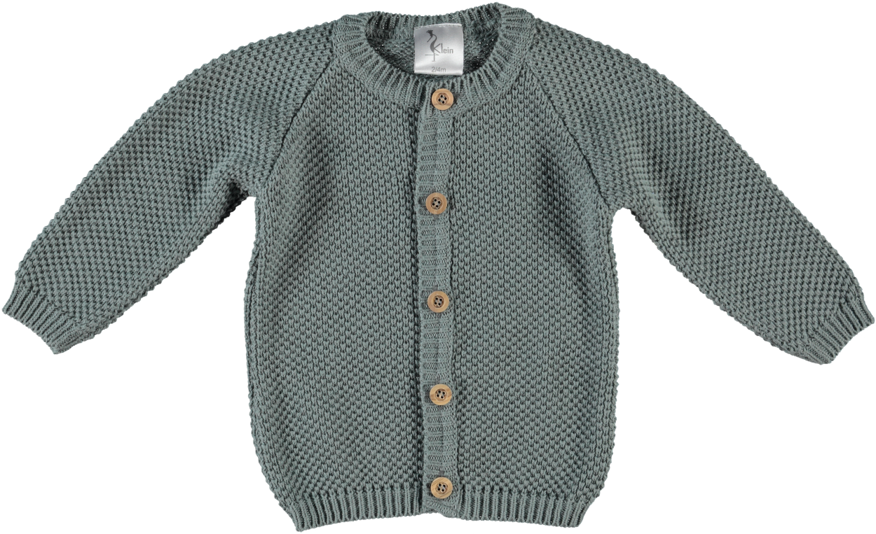 Klein Baby Cardigan Stone Green KN004
