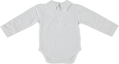 Klein Baby Polobody Longsleeve Off White KN012