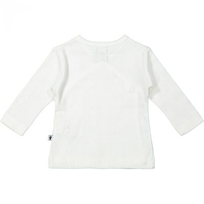 Klein Baby Wrap Top Jaquard Off White KP002