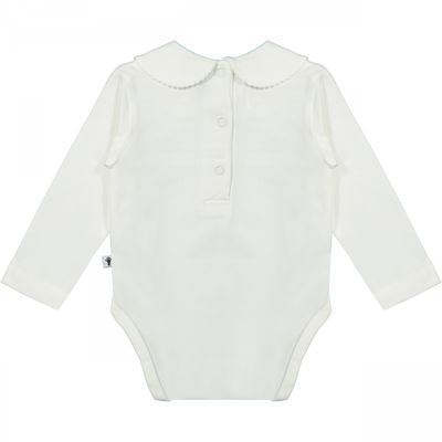 Klein Baby Body Collar Girls Off White KN045