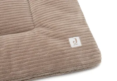 Jollein Boxkleed 75x95cm Cloudy Rib - Milky Coffee