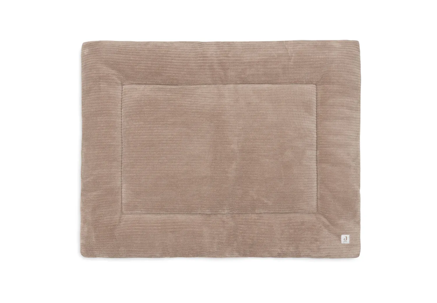Jollein Boxkleed 75x95cm Cloudy Rib - Milky Coffee