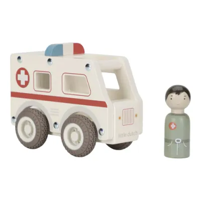 Little Dutch Houten Ambulance LD2527