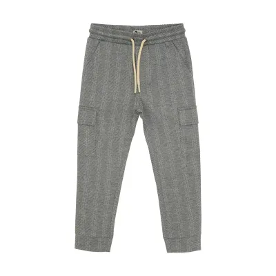 Daily Seven Stripe Cargo Pants Grey 920218