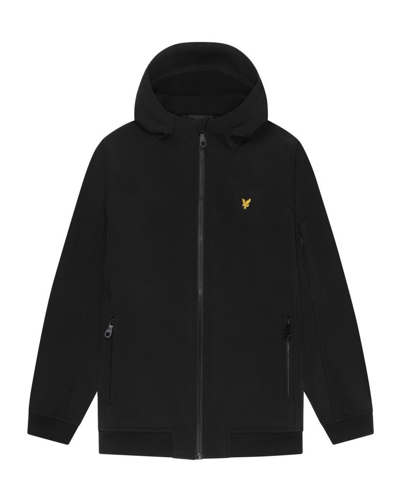 Lyle &amp; Scott SoftShell Hooded Jacket Zwart JKB2102V