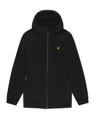 Lyle &amp; Scott SoftShell Hooded Jacket Zwart JKB2102V
