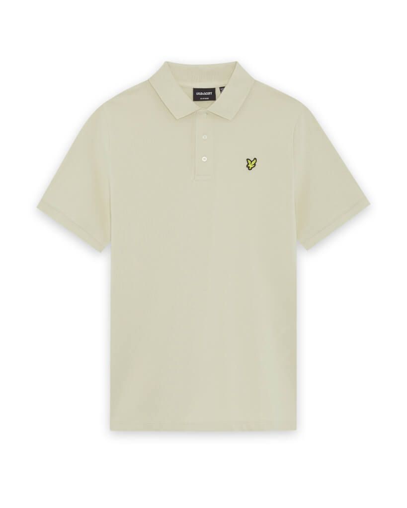 Lyle &amp; Scott Plain Polo Shirt Wheat SPB2000VT