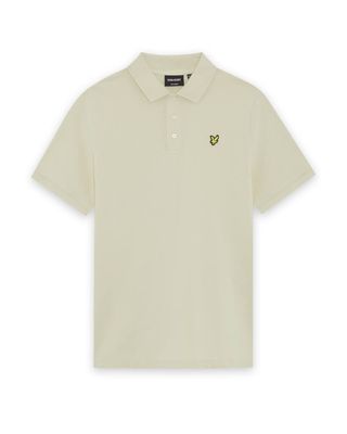 Lyle &amp; Scott Plain Polo Shirt Wheat SPB2000VT