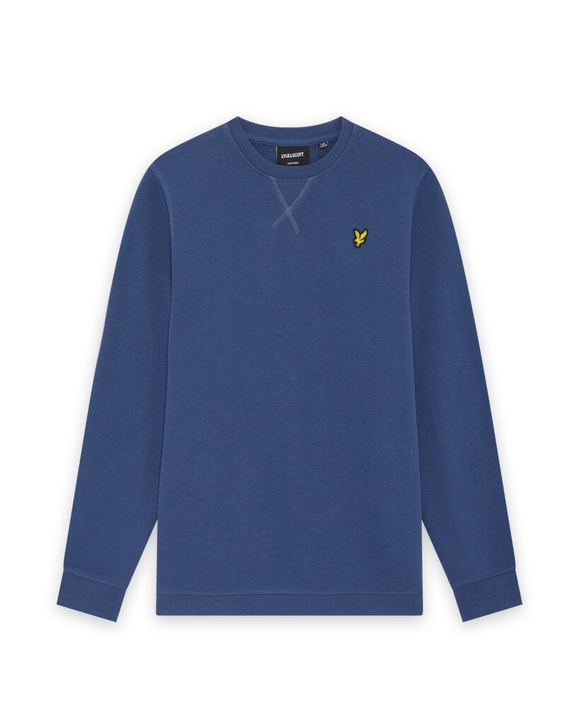 Lyle &amp; Scott Crew Neck Sweatshirt Dark Cornflower MLB2000VT
