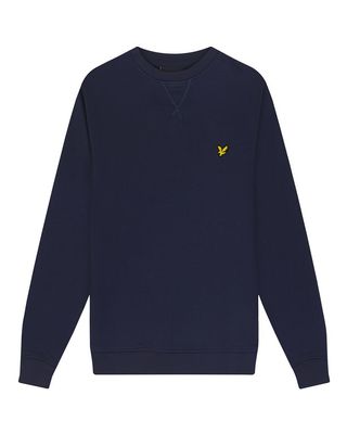 Lyle &amp; Scott Crew Neck Sweatshirt Navy MLB2000VB