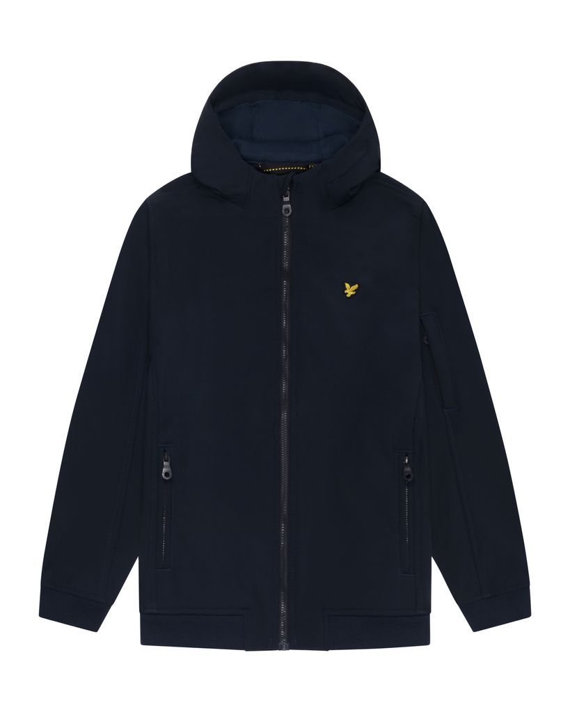 Lyle &amp; Scott SoftShell Hooded Jacket Dark Navy JKB2102V