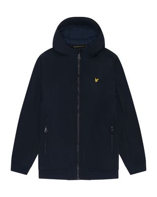 Lyle &amp; Scott SoftShell Hooded Jacket Dark Navy JKB2102V