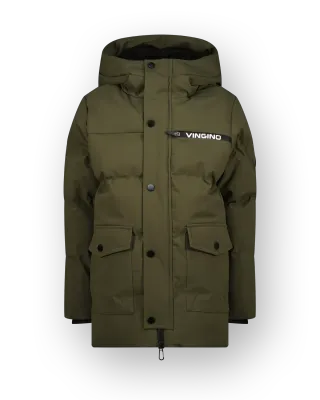 Vingino Jongens Jas Tanner Dark green AW25KB100023