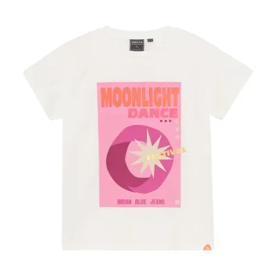 Indian Blue Jeans T-shirt Moonlight Cloud 970358