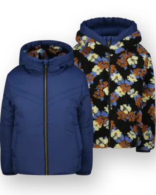 Vingino Meisjes Jas Tara Dark Blue AW25KG100024