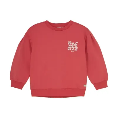 Daily Seven Sweater Brushed Print Baked Apple 930287