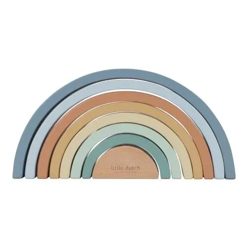 Little Dutch Forest Friends - Regenboog Stapelaar NVT LD7237