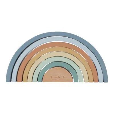 Little Dutch Forest Friends - Regenboog Stapelaar NVT LD7237