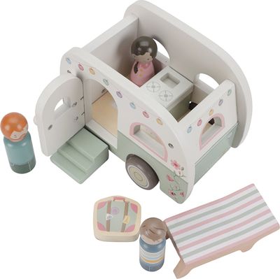 Little Dutch Speelgoed auto met caravan NVT LD8022