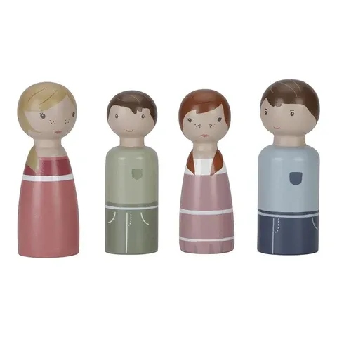 Little Dutch Aanvulset Poppenhuis - Familie Rosa NVT LD7121
