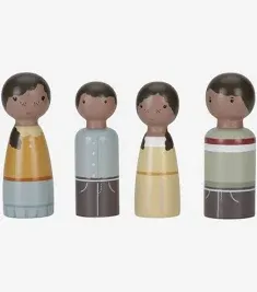 Little Dutch Aanvulset Poppenhuis - Familie Evi NVT LD7122