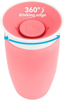 Munchkin Miracle 360 Cup Pink 12m+ NVT Miracle 360 Cup Pink 12m+