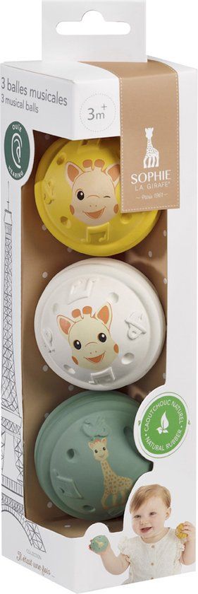Sophie de Giraf Sophie de Giraf 5- Sense set van 3 m NVT Sophie de Giraf 5- Sens