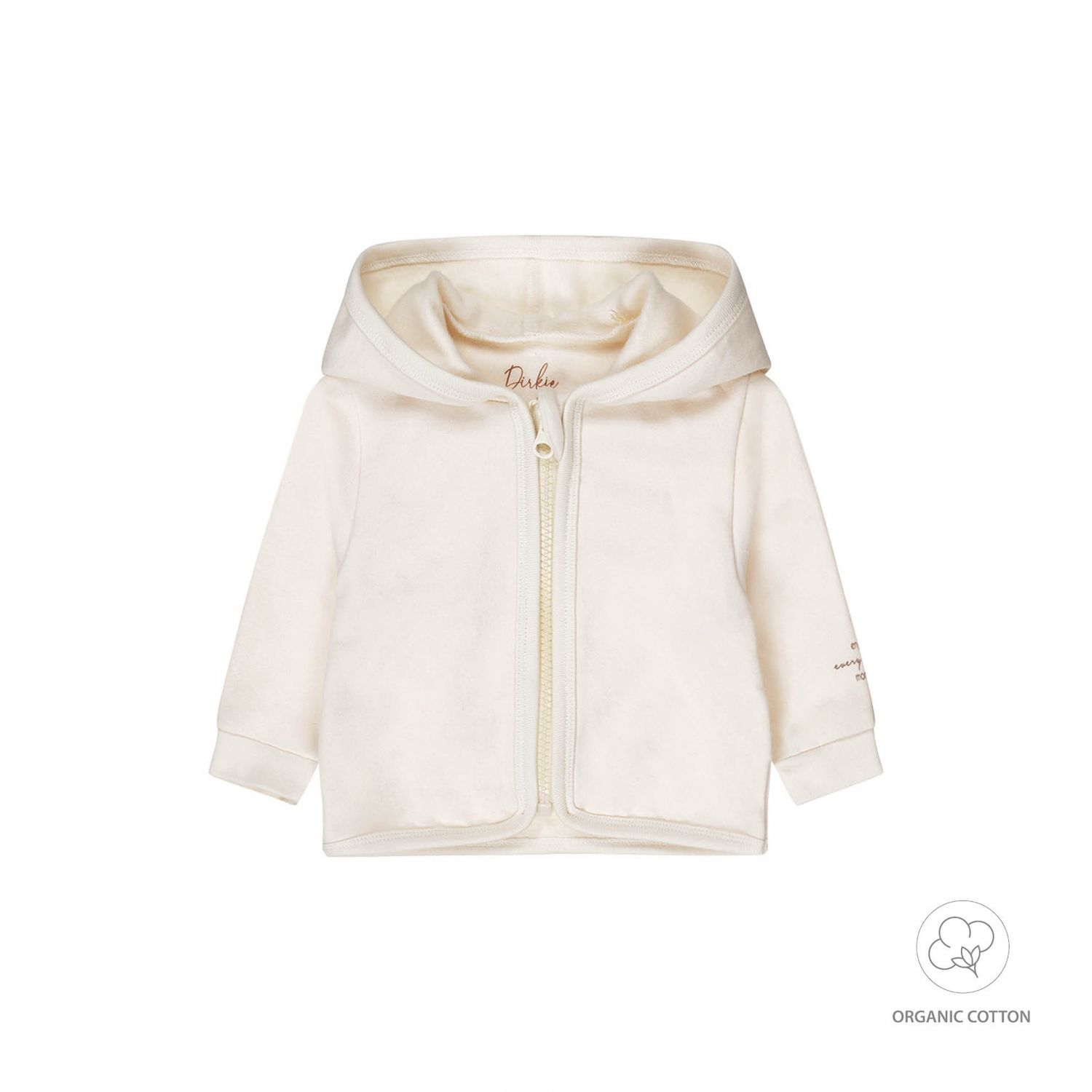 Dirkje Baby cardigan organic cotton NOOS UN Off white WN1251
