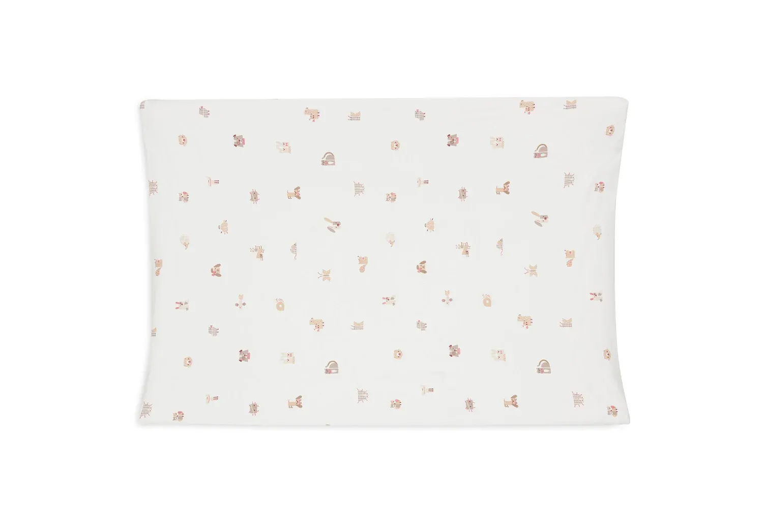 Jollein Aankleedkussenhoes Jersey 50x70cm - Animal Friends