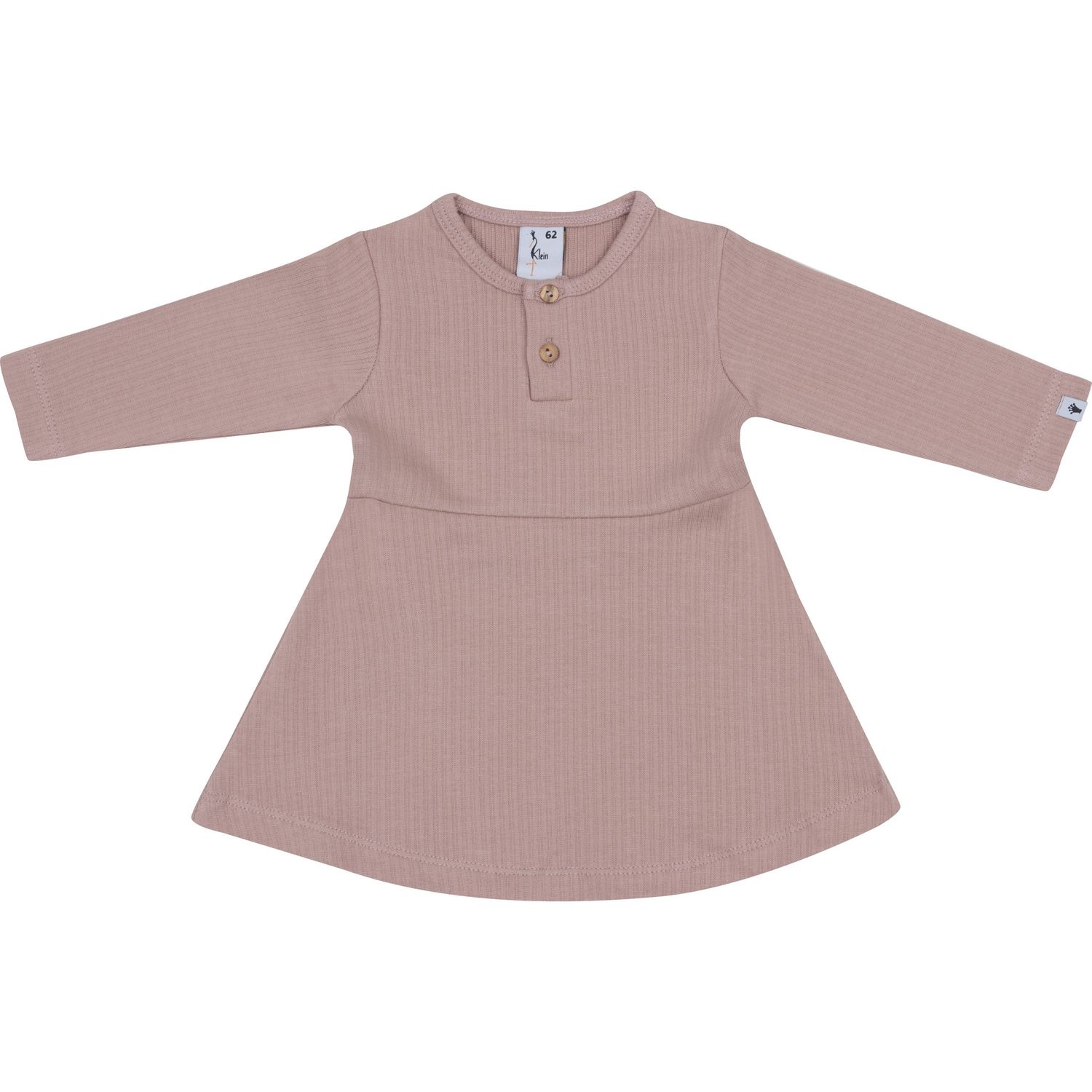 Klein Baby Dress Rib Fawn KN049