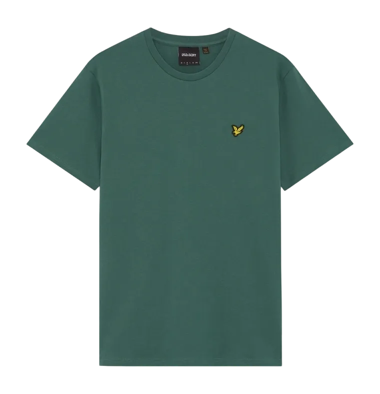 Lyle &amp; Scott Plain T-Shirt Everglade TSB2000VT