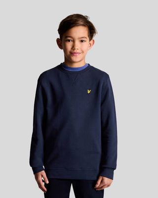 Lyle &amp; Scott Crew Neck Sweatshirt Navy MLB2000VB
