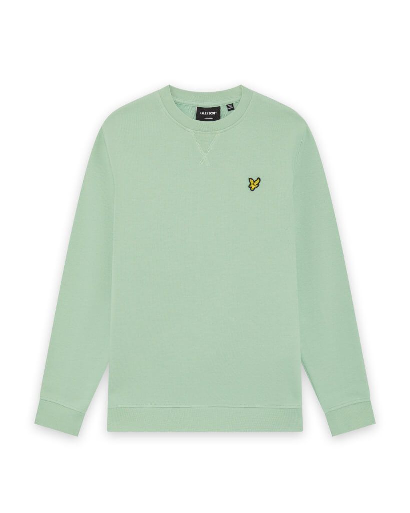 Lyle &amp; Scott Crew Neck Sweatshirt Turquoise Shadow MLB2000VT