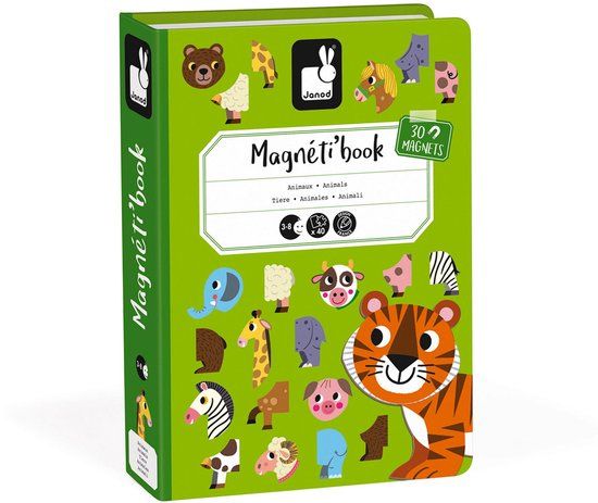 Janod Magnetibook - Dieren NVT Magnetibook - Dieren