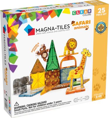 Magna-Tiles Magna-Tiles Safari animals 25 stuks NVT Magna-Tiles Safari animals 2