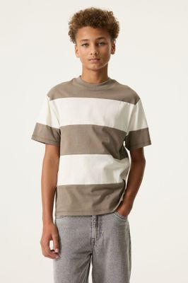 Garcia boys T-shirt ss - N263602 Taupe Grey