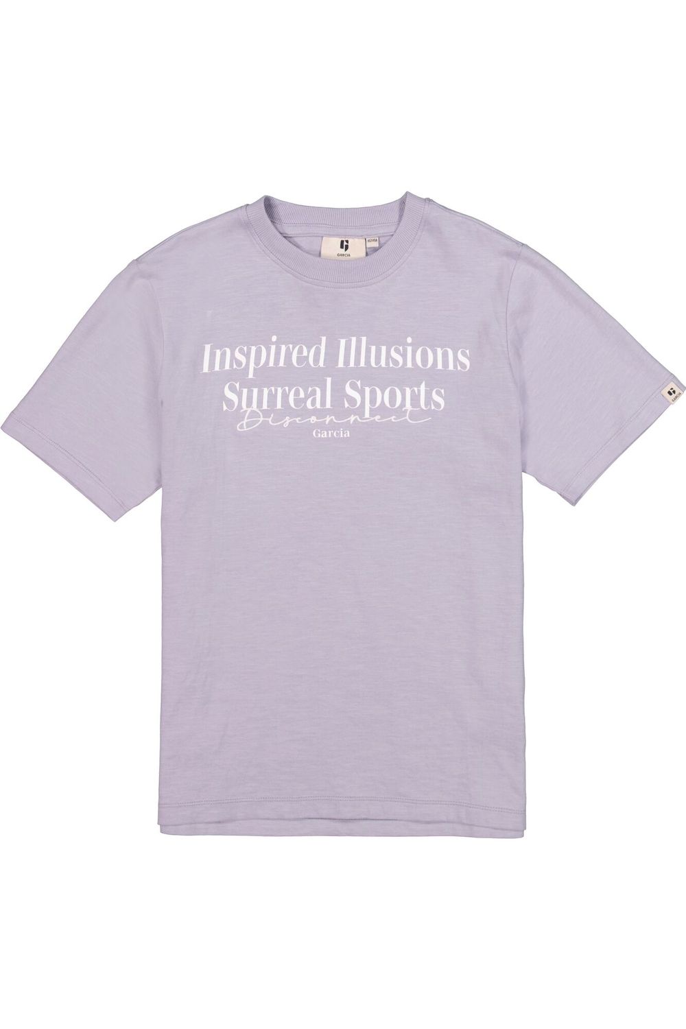 Garcia N263605_boys T-shirt ss Misty Lilac