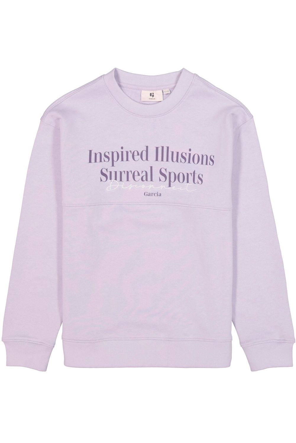 Garcia boys sweat misty lilac N263660