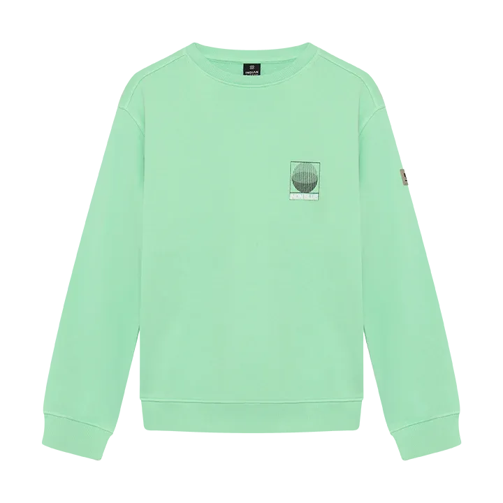 Indian Blue Jeans Loose Fit Sweat IND Washed Fresh Green 960557