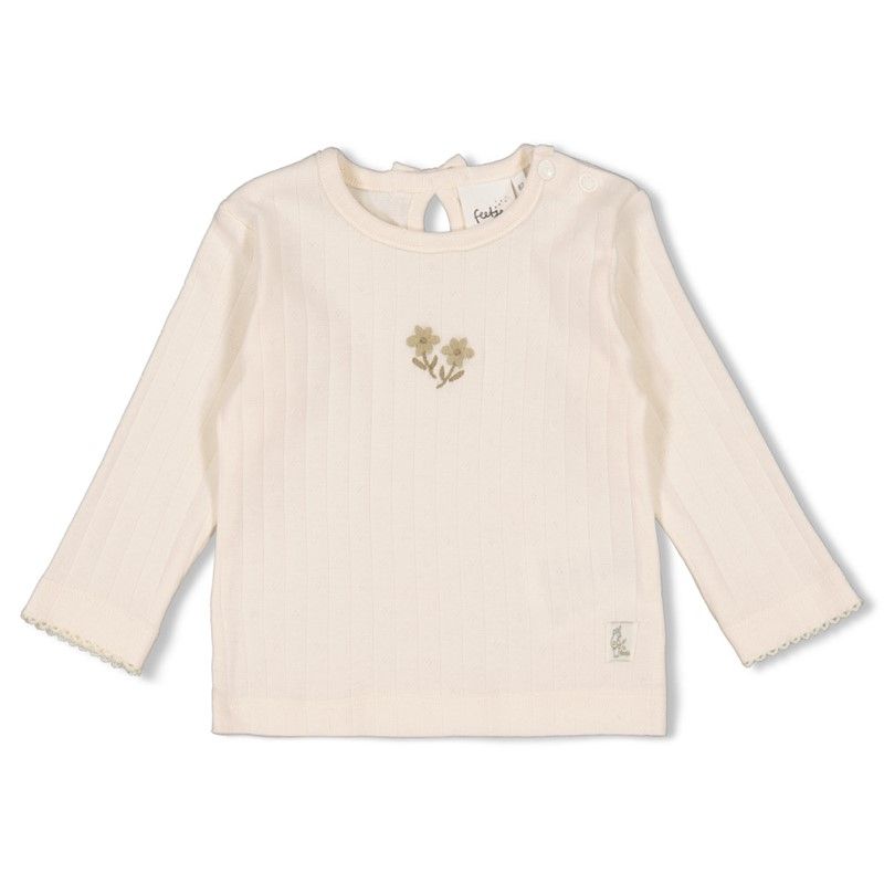 Feetje Longsleeve pointelle rib
